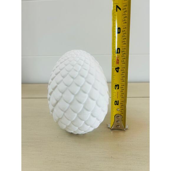 3D Printed Flexible 11 Inch Blue Dragon With White Dragon Egg Fidget Toy - Picture 5 of 8